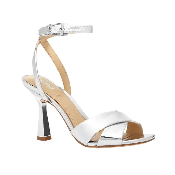 Ankle Strap Silver Michael Kors Sandals MICHAEL Michael Kors Shoes